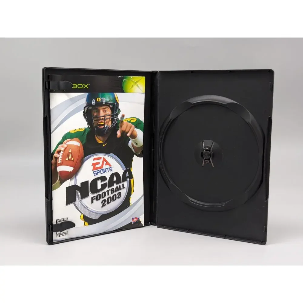 NCAA Football 2003 Microsoft Xbox Replacement Case & Manual Only No game